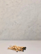WOOD + BLACK MATCHES